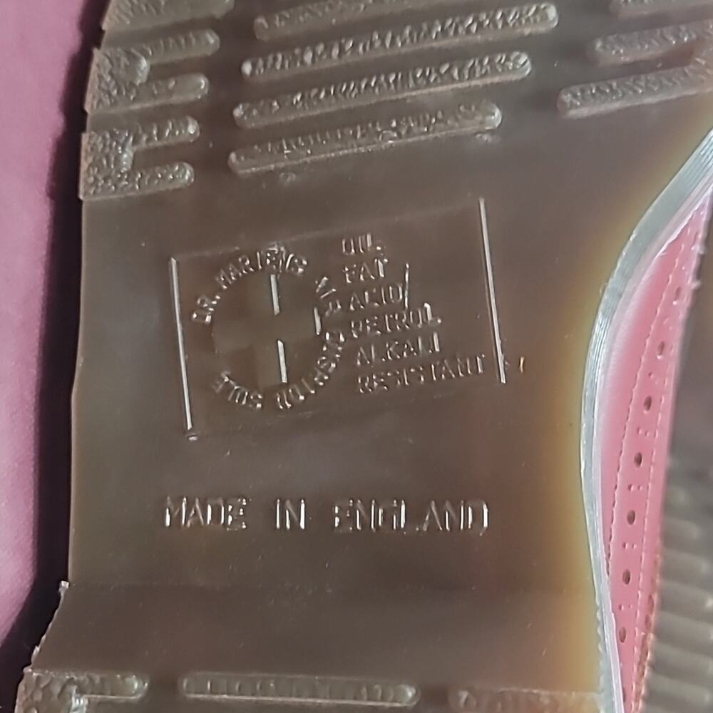 NIB Dr. Martens Vintage 3989 Oxblood Oxfords - Made in England! - Picture 6 of 10